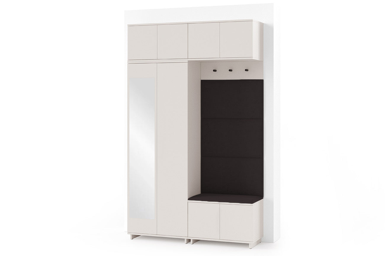 PK Bianco 1 Hallway Wardrobe Set - Black