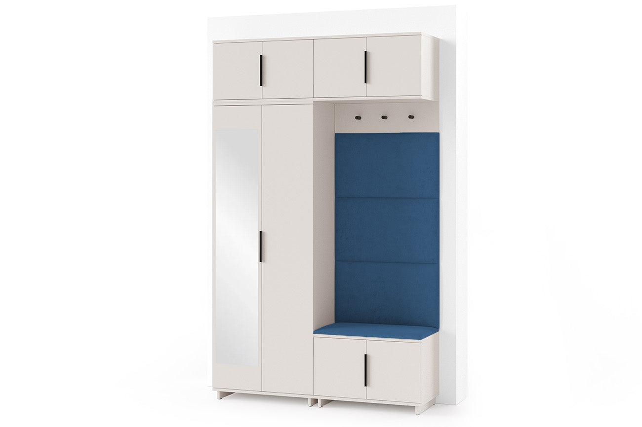 PK Bianco 1 Flurgarderoben-Set - Dunkelblau