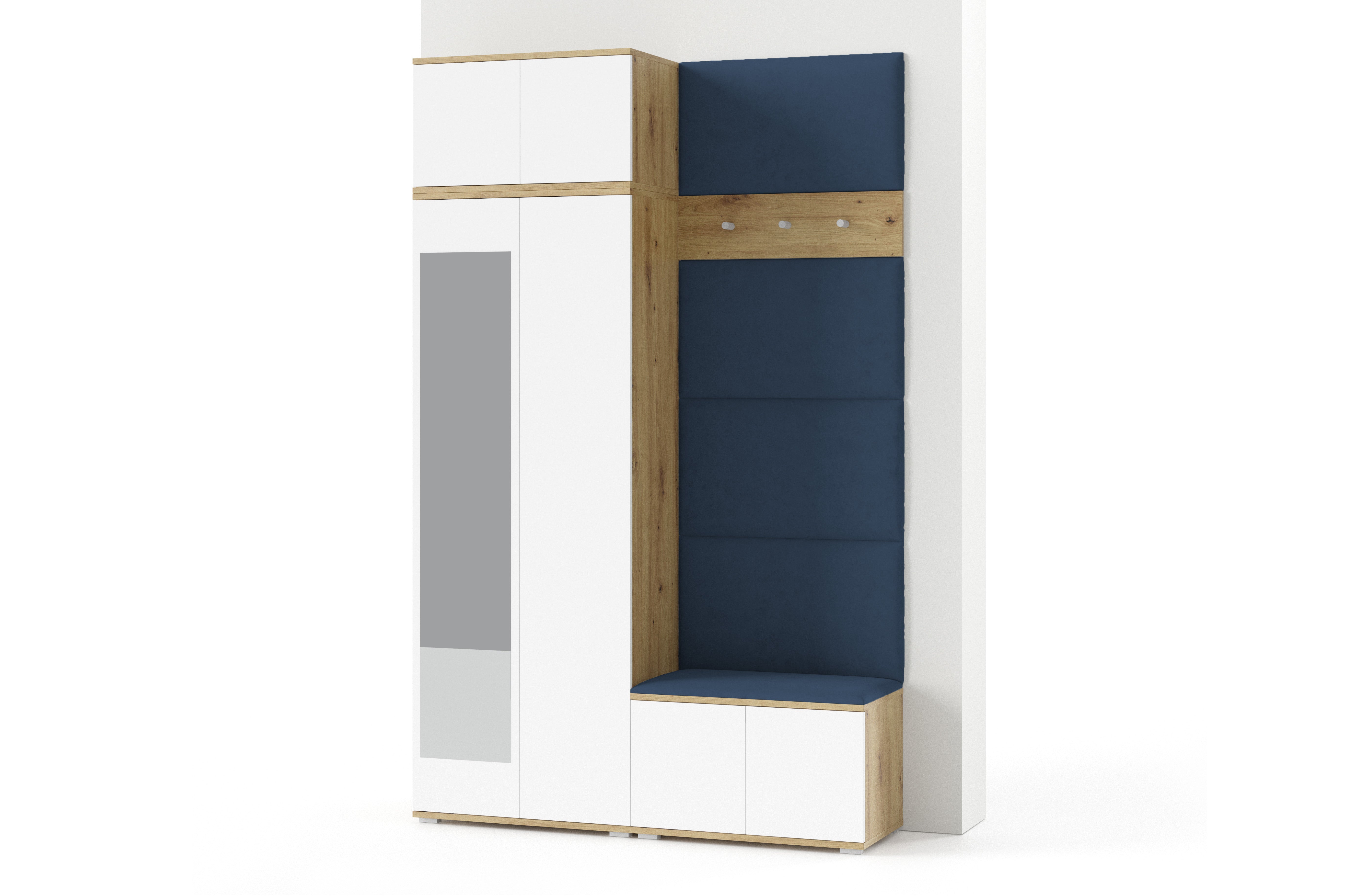 PK Sevilla 2 Hallway Wardrobe -Deep Blue