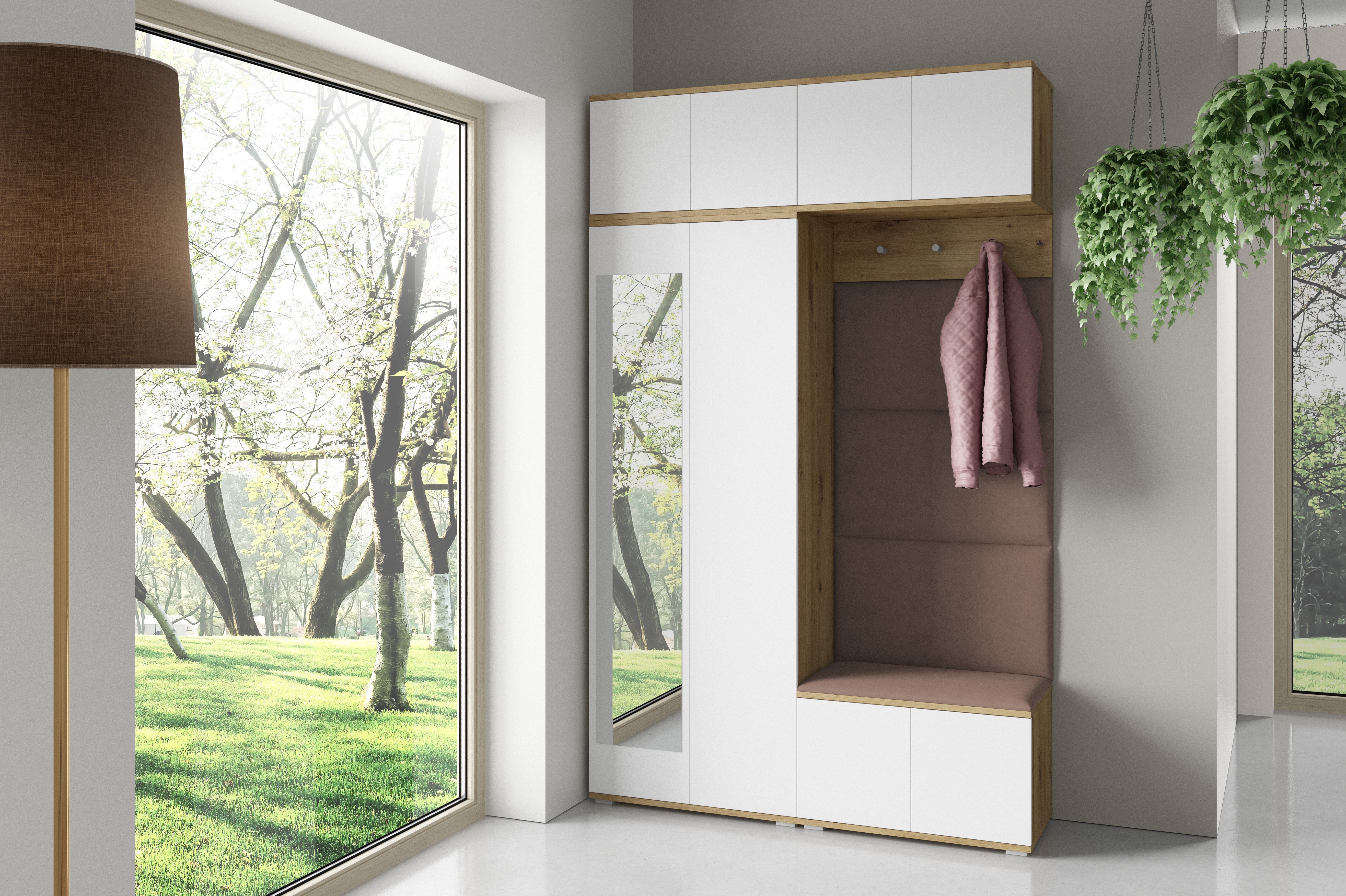 PK Sevilla 3 Hallway Wardrobe -Cacao