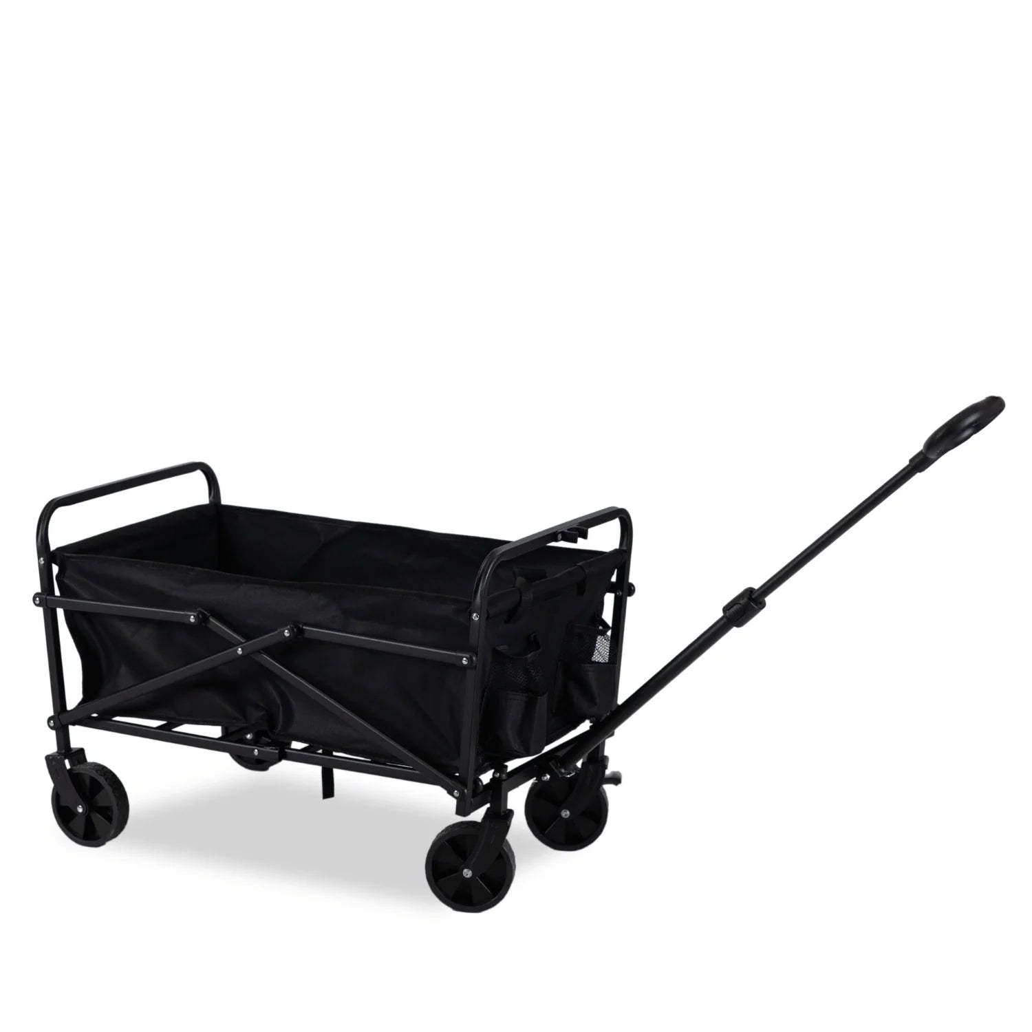Elite GILBERT Folding Wagon – Black | Heavy-Duty Transport Cart