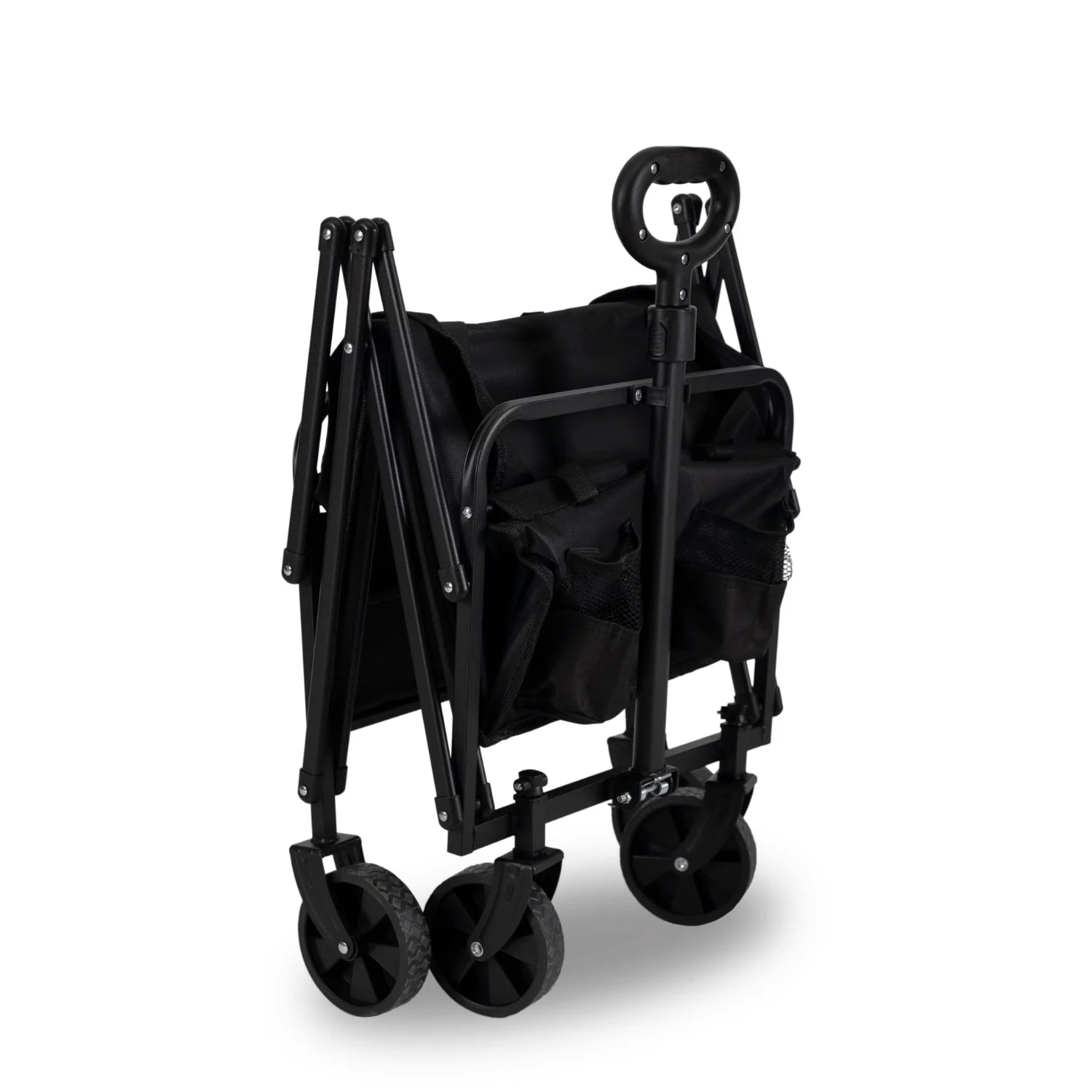 Elite GILBERT Folding Wagon – Black | Heavy-Duty Transport Cart