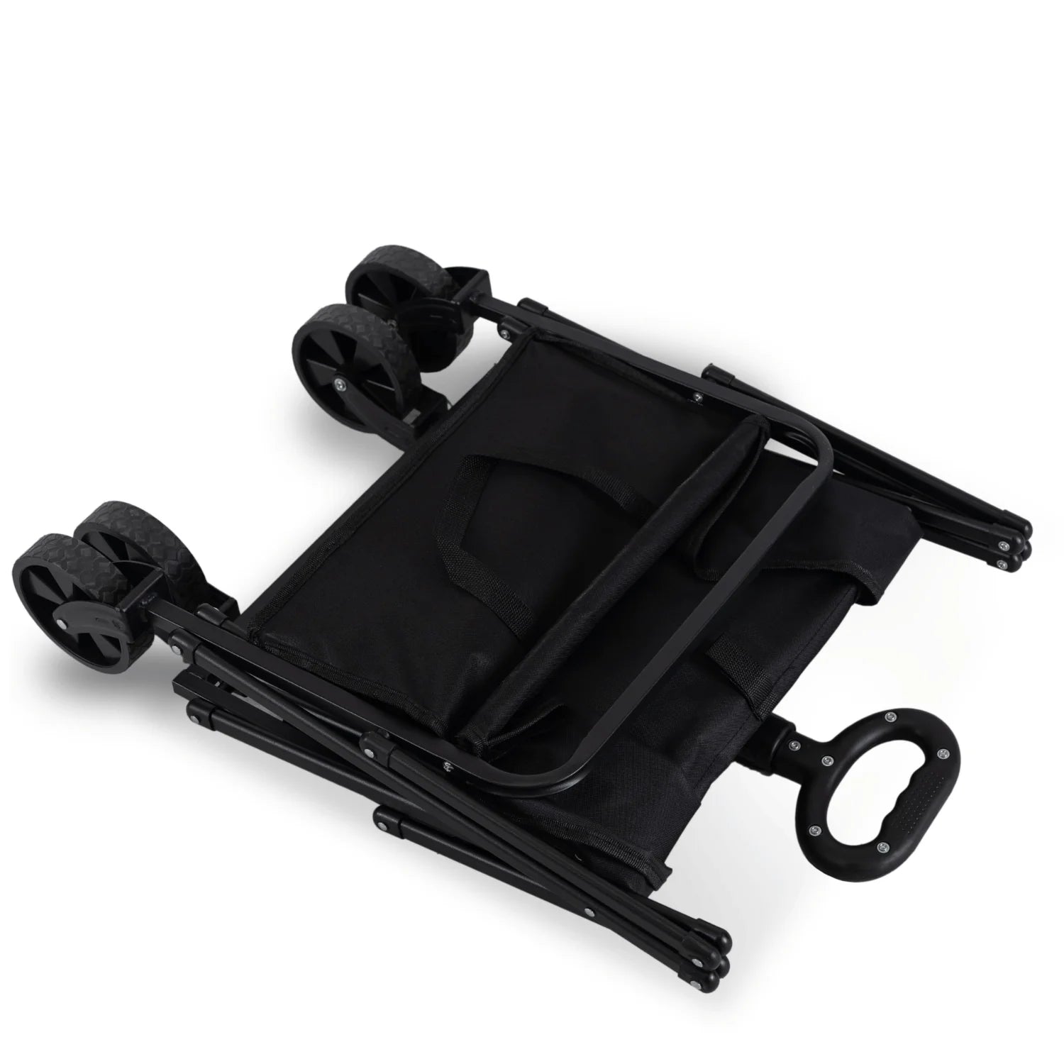 Elite GILBERT Folding Wagon – Black | Heavy-Duty Transport Cart