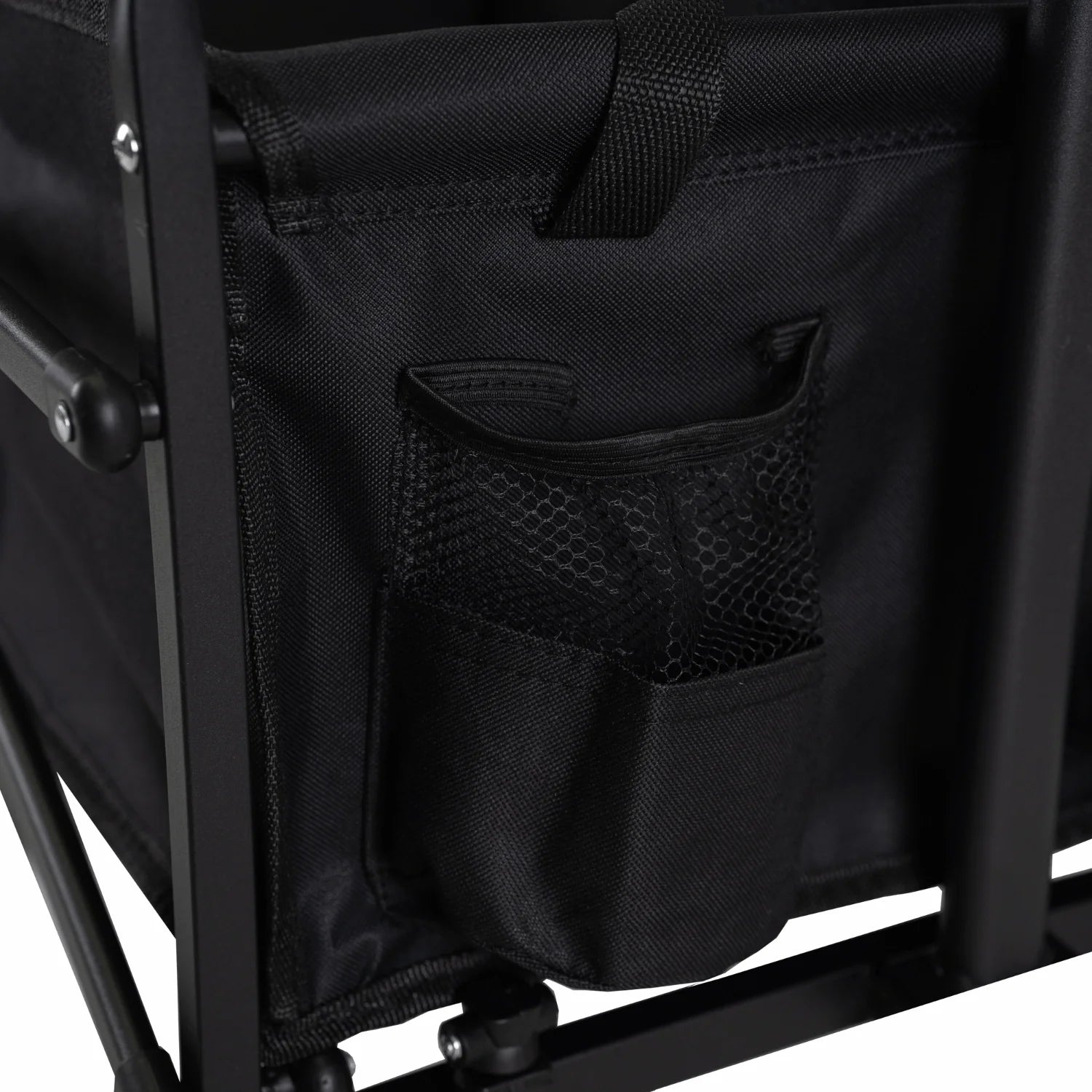 Elite GILBERT Folding Wagon – Black | Heavy-Duty Transport Cart