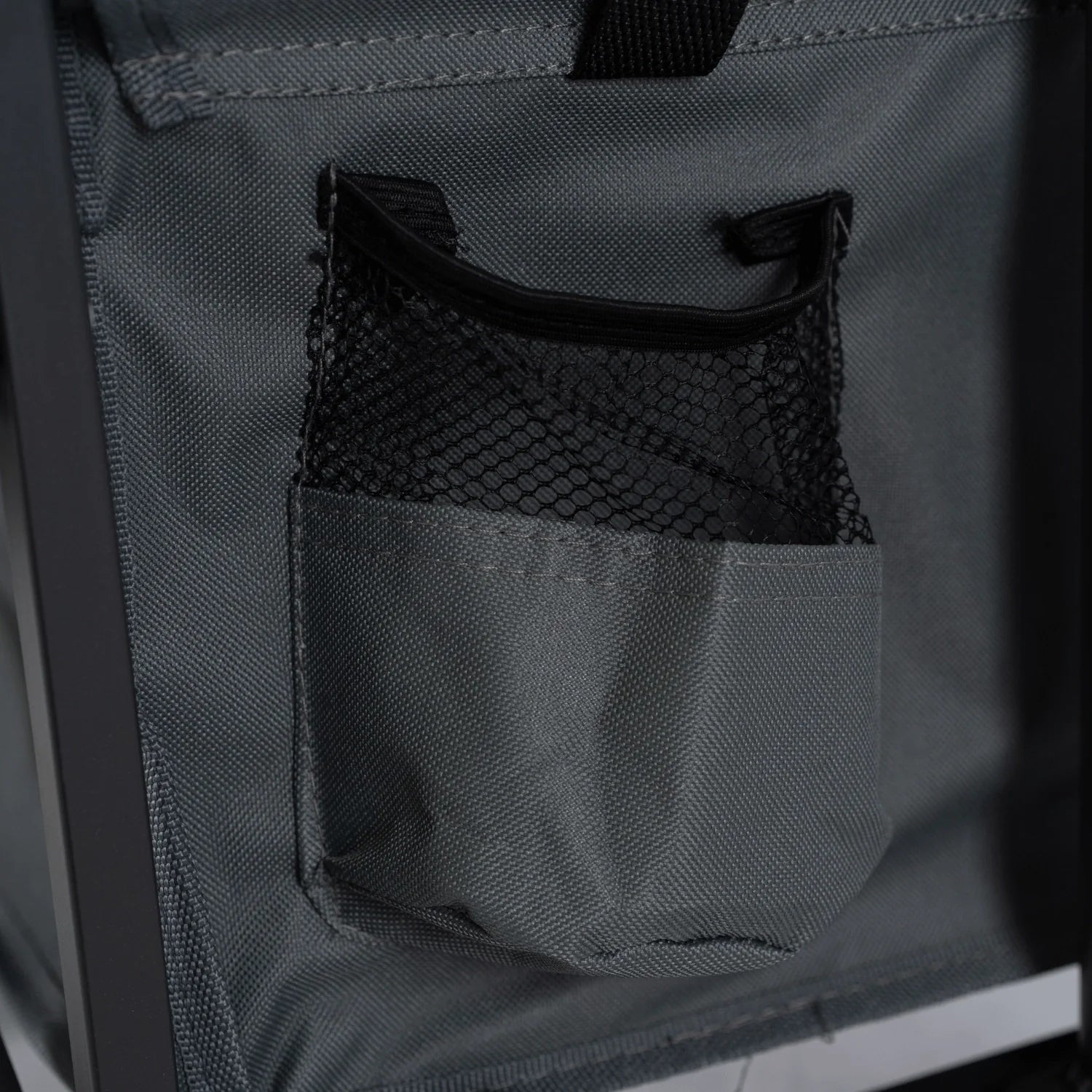 Elite GILBERT Folding Wagon Grey - Portable & Versatile Utility Cart