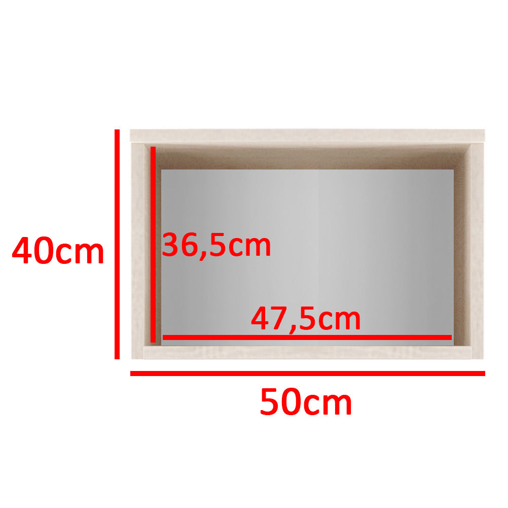 PK Emi 18 Flurgarderobe Artisan Eiche/Schwarz - Polsterpaneele in verschiedenen Farben