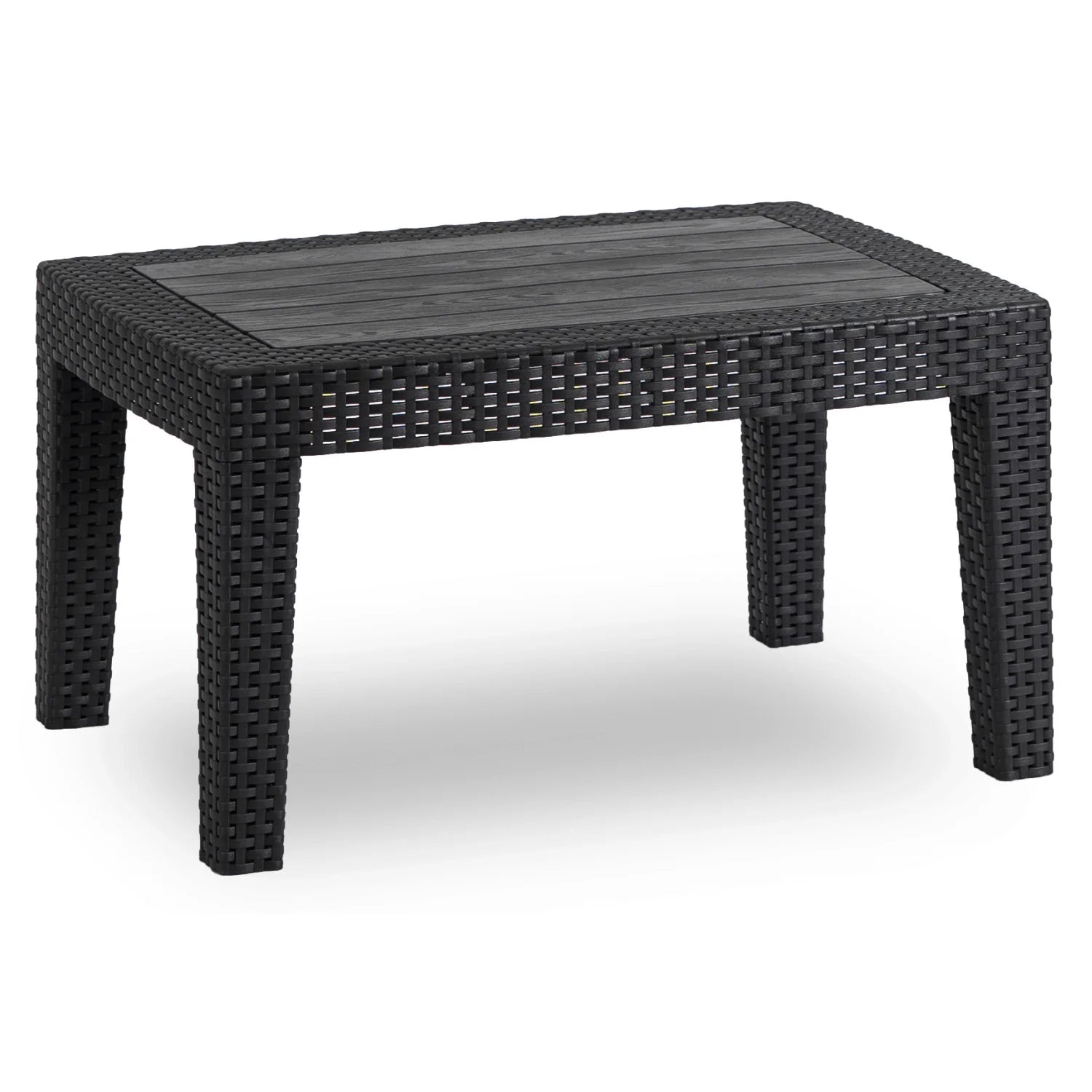 Elite COLUMBIA Gartenmöbel-Set – Schwarz &amp; Dunkelgrau