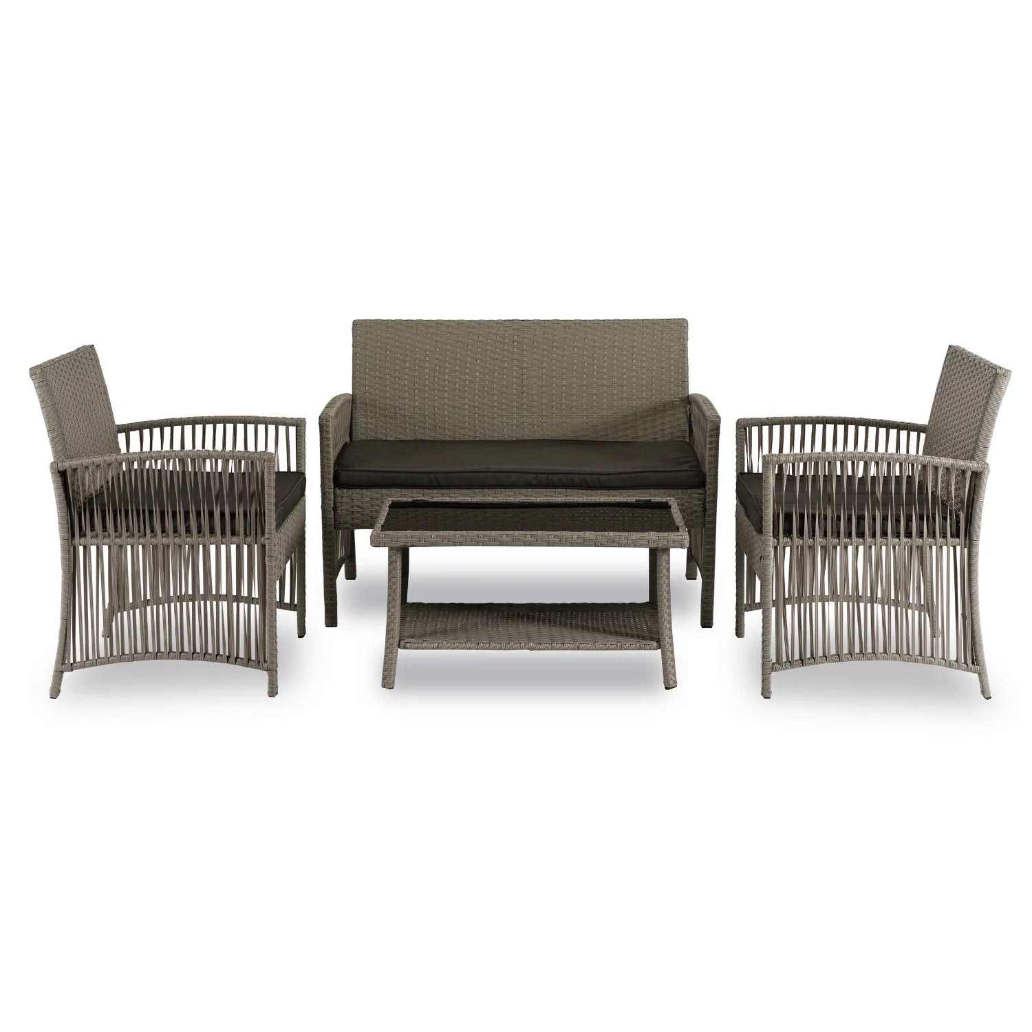 Elite FILADELFIA Gartenmöbel-Set – Beige &amp; Grau