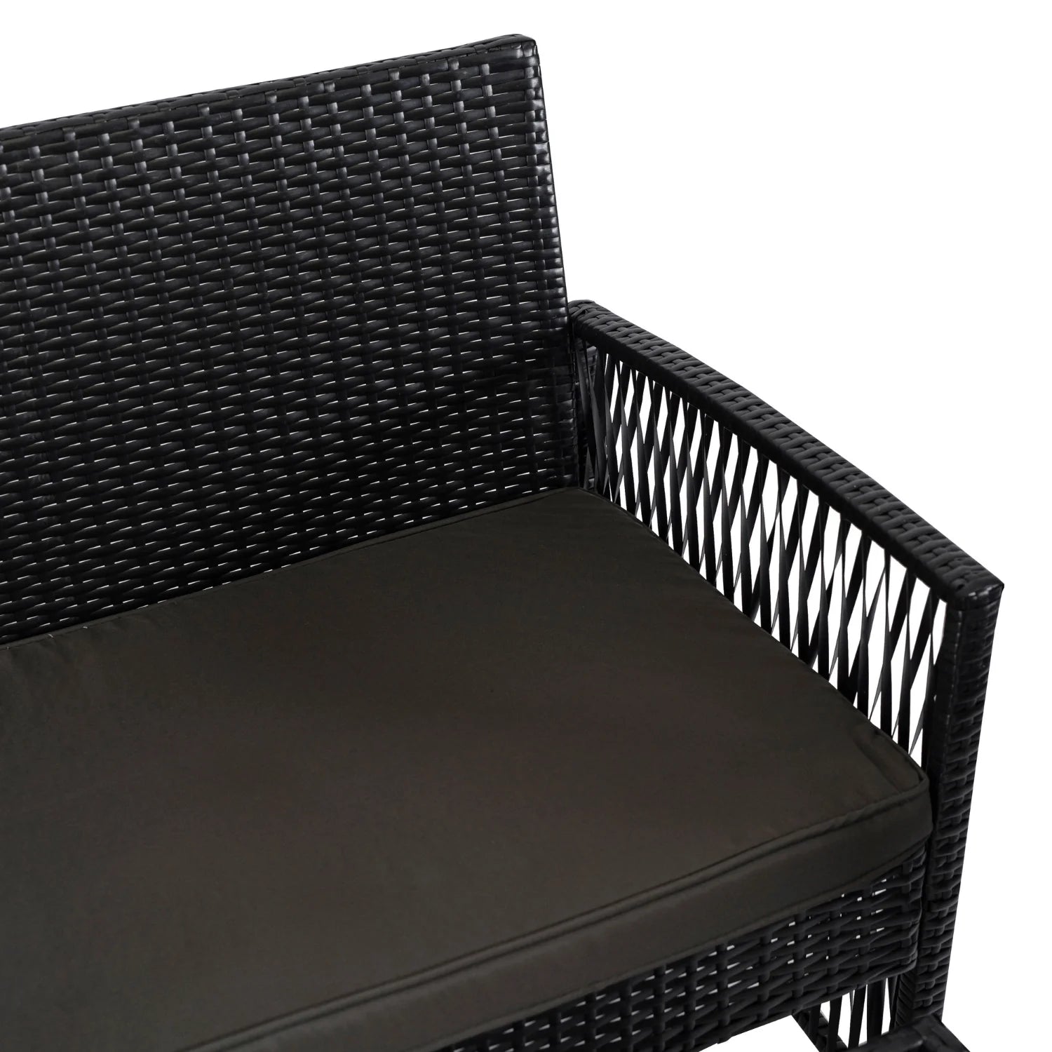 Elite FILADELFIA Gartenmöbel-Set – Schwarz