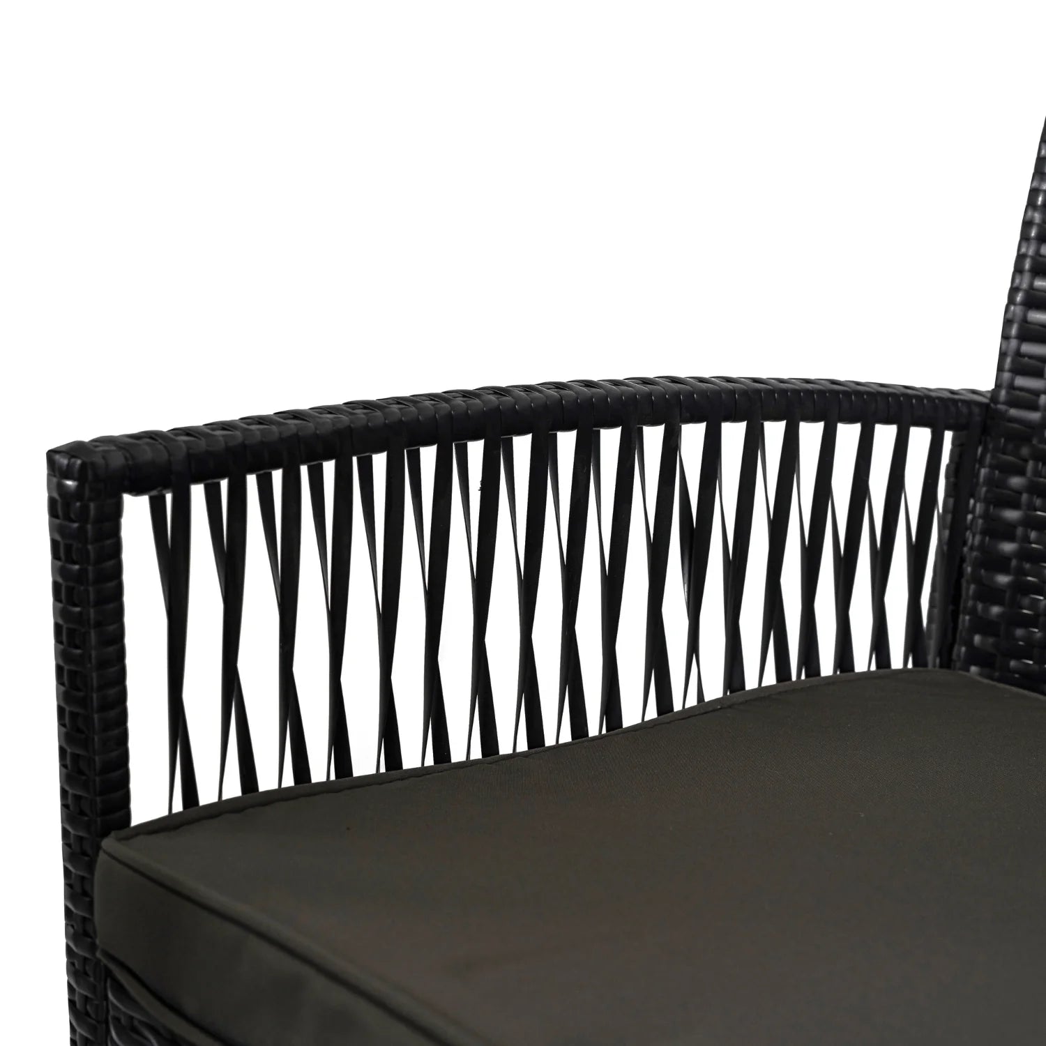 Elite FILADELFIA Gartenmöbel-Set – Schwarz