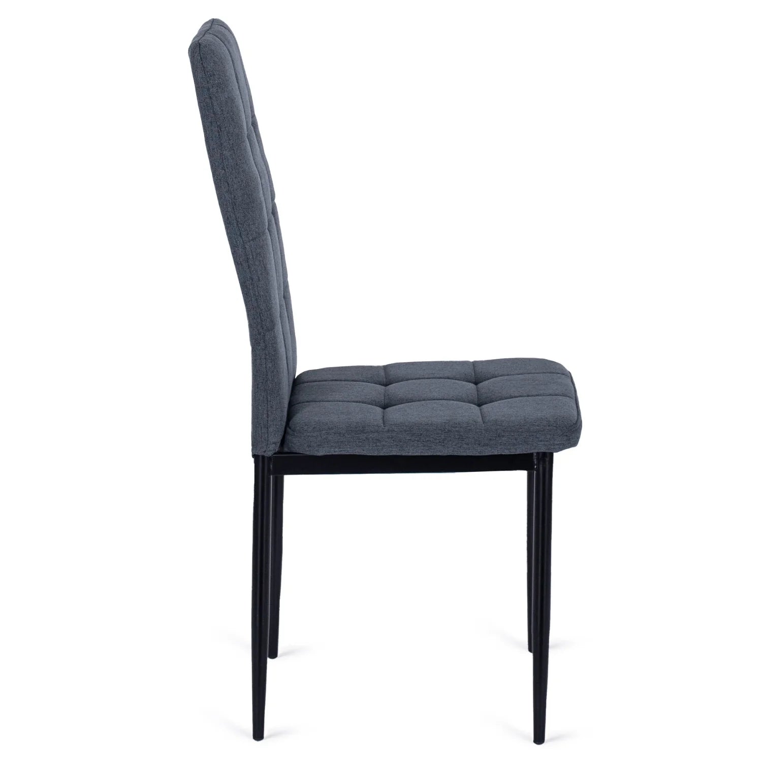 Elite CLARK Extendable Dining Set – 120-160 cm Artisan Oak Table & 4 TEX Dark Gray Chairs