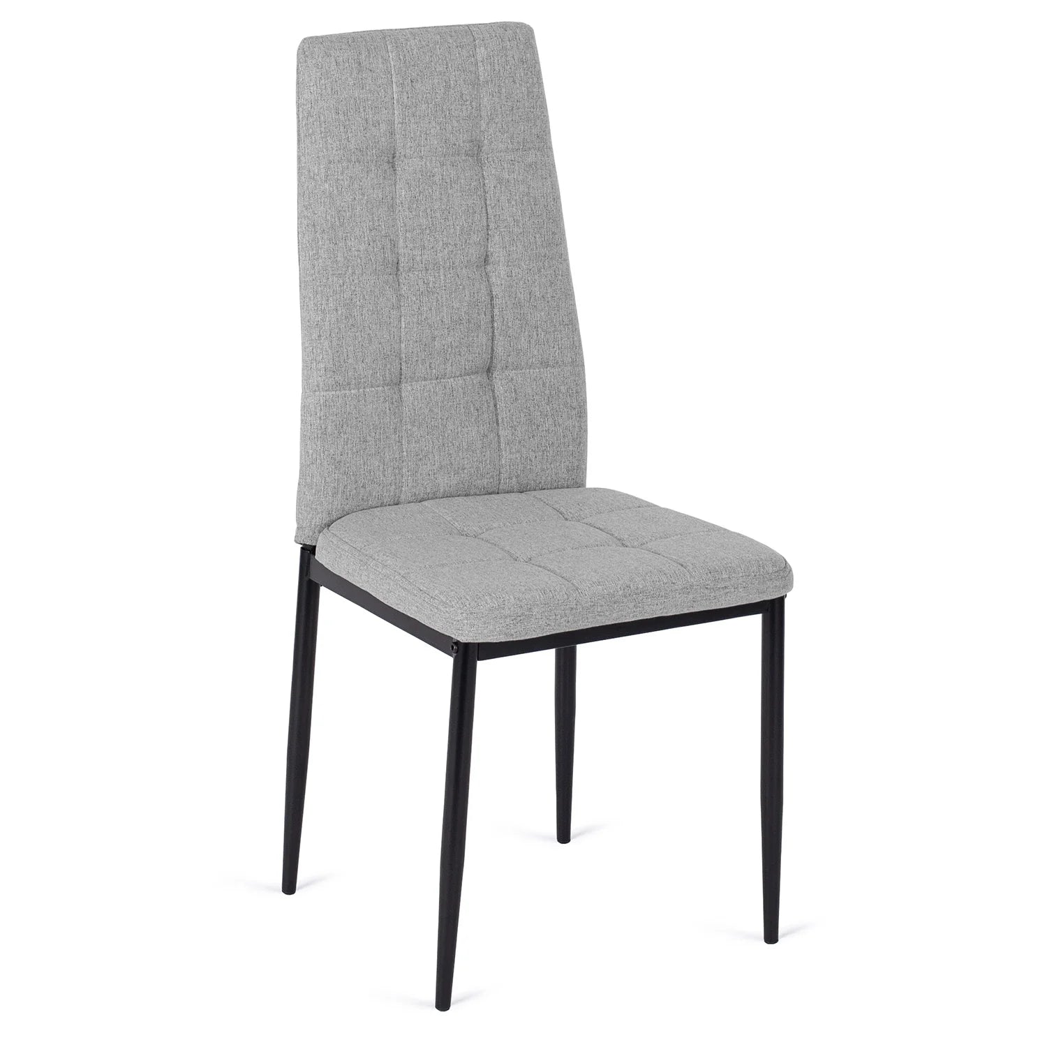 Elite Dining Set – CLARK Extendable Table (120-160 cm) & 6 TEX Chairs – Oak Artisan/Black & Gray